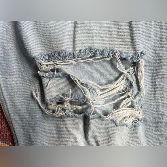 Women’s Primark Denim & Co size 10 high rise 90s boyfriend Distressed Jeans - Picture 6 of 12